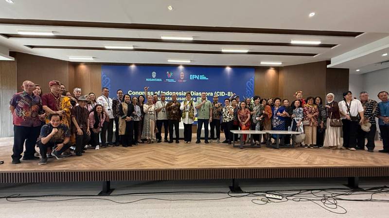 Perwakilan Diaspora Lima Benua Kumpul di IKN, Bahas Rancangan Kebijakan Khusus