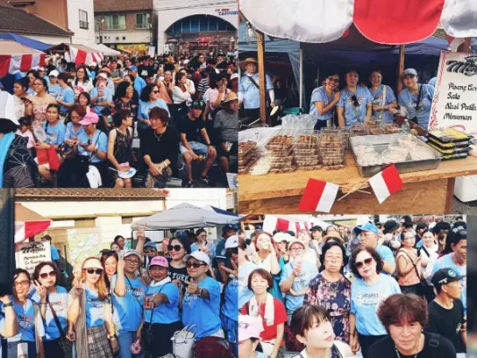 Nuansa Minahasa Hadir di Negeri Sakura, GMIM Nazareth Oarai Meriahkan Festival Musim Panas