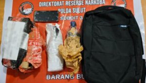 Polda Sulut Ungkap Peredaran Narkoba Lewat Ekspedisi