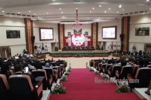 Hari Ini, DPRD Sulut Gelar Rapat Paripurna Mendengarkan Pidato Presiden Prabowo Subianto