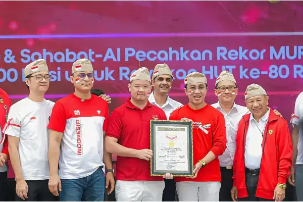 Indosat Raih Rekor MURI, Ciptakan 5 Ribu Puisi Serempak dengan AI