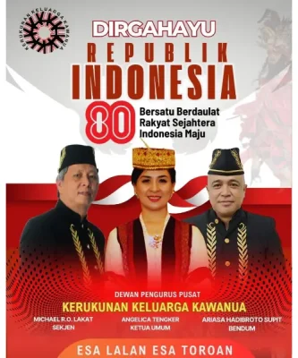 Kawanua di Panggung Emas 80 Tahun Indonesia Merdeka