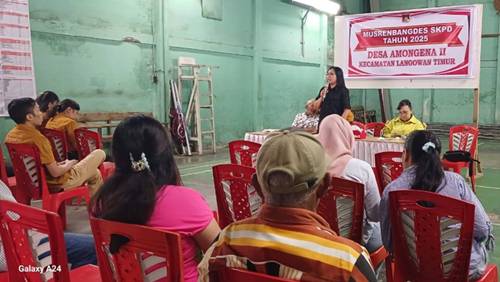 PemDes Amongena Dua Gelar Musrenbangdes