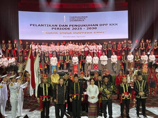 Pelantikan dan Peneguhan DPP KKK periode 2025-2030