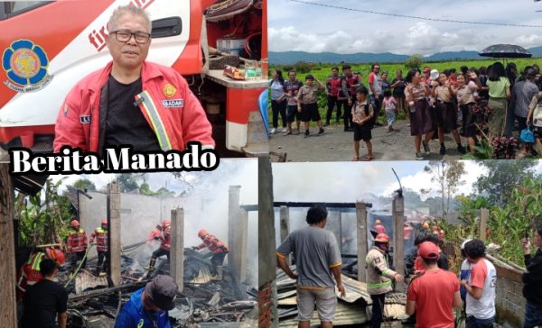 Damkar Minahasa Berhasil Padamkan Kebakaran Hebat di Kelurahan Koya 9 Damkar Minahasa Berhasil Padamkan Kebakaran Hebat di Kelurahan Koya