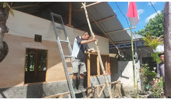 Bersama TMMD 125 Kodim Manado, Warga Bengkol Selangkah Lebih Dekat ke Rumah Impian