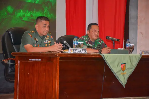 TNI AD Dorong Reformasi Birokrasi, Waasrena Kasad Brigjen Toar Pioh Resmi Buka Reviu Kotama 2025