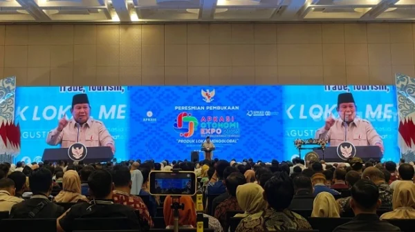 Di Apkasi Otonomi Expo 2025, Prabowo Kritik Direksi BUMN: ‘Kayak Raja, Perusahaan Punya Neneknya!