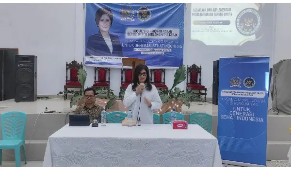DPR RI dan BGN Gencarkan Sosialisasi Program Makan Bergizi Gratis di Minahasa
