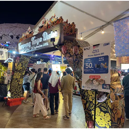 Hadirkan Ratusan UMKM Kuliner, BRI Tawarkan Cashback di Kampoeng Tempo Doeloe 2025