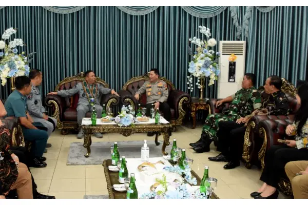 Perkuat Sinergi, Kunker Kepala Bakamla RI ke Sulut Disambut Kapoksalhi Pangdam Merdeka