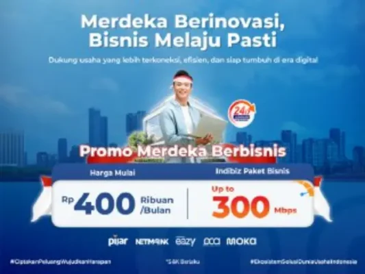 Rayakan HUT ke-80 RI, Telkom Hadirkan Promo Merdeka Berbisnis