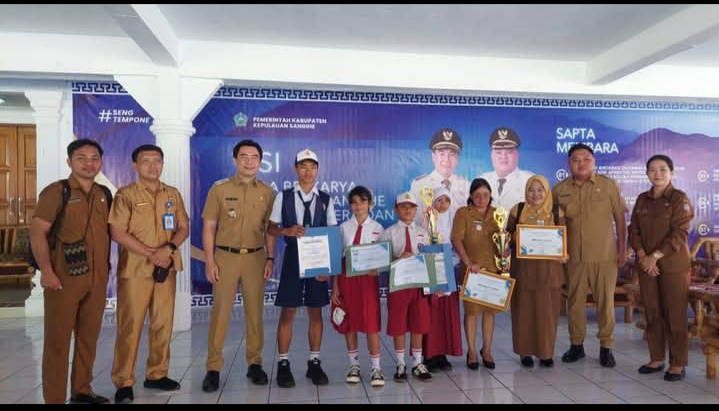 Lidya Makaduro: Terima Kasih SMPN 6 Tahuna untuk prestasi membanggakan