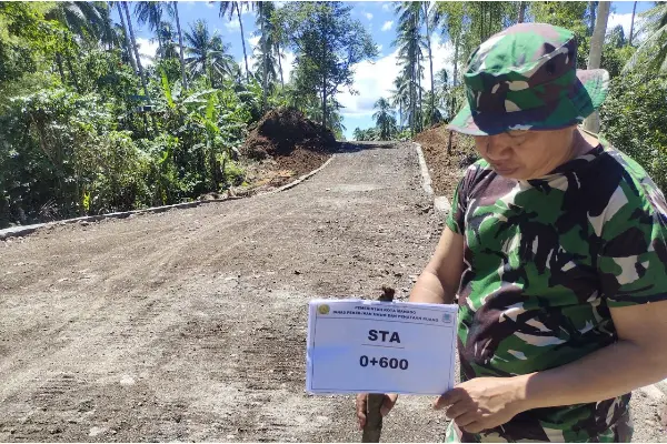 Sinergi TNI dan Rakyat, TMMD ke-125 Kodim 1309/Manado Rampung Sesuai Target