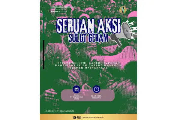 Seruan Aksi Masih Bertebaran, Personil Brimob Tetap Siaga di Kantor DPRD Sulut