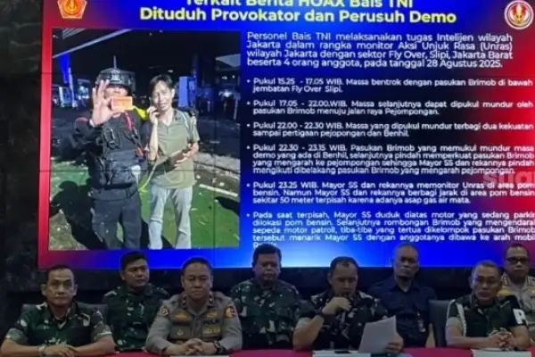 Kapuspen TNI Jelaskan Soal Anggota BAIS yang Viral Dituduh Sebagai Provokator Demo