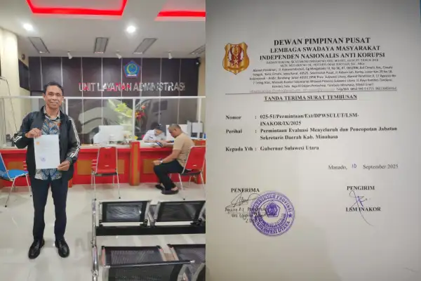 INAKOR Minta Gubernur Sulut Bertindak Soal 53 Temuan BPK di Minahasa