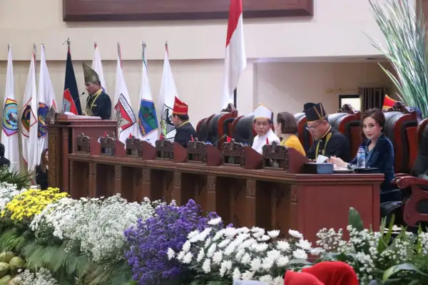 HUT ke-61 Provinsi Sulut, Gubernur Yulius Selvanus Bangun Daerah Dengan Sukacita