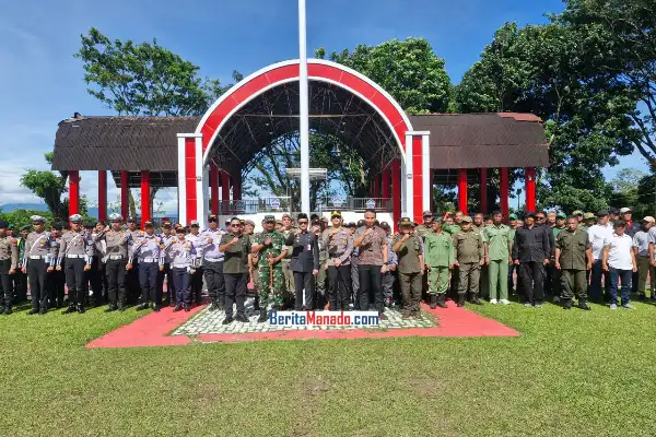 Minahasa Utara Aman! Bupati Joune Ganda Pimpin Operasi Gabungan Berantas Miras dan Sajam