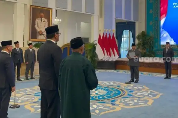 Budi Gunawan hingga Sri Mulyani Diberhentikan, Berikut Menteri Baru yang Dilantik Presiden Prabowo