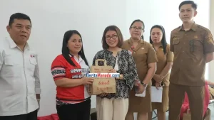 HUT ke-80 PMI, Kristi Karla Arina dan Jajaran Tebarkan Kebaikan di Minahasa Utara