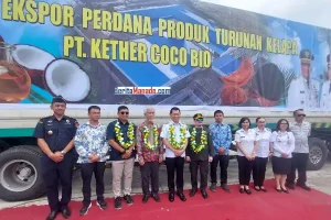 Angin Segar dari Minahasa Utara, Yulius Selvanus Apresiasi PT Kether Coco Bio: Tembus Pasar Global dengan Ekspor Perdana Rp12 Miliar