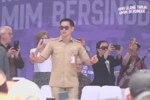 Diam-diam Joune Ganda Piawai Jadi Dirigen, Pimpin Paduan Suara Ratusan Pendeta dan Pelsus di HUT ke-91 GMIM Bersinode