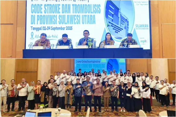 Workshop Code Stroke dan Trombolisis: Upaya RSUP Kandou Manado Tingkatkan Layanan Stroke