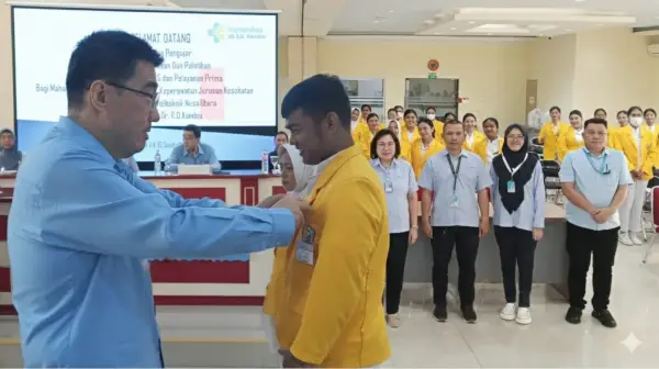 Kolaborasi Pendidikan, RSUP Kandou Manado Siap Tempa Etos Kerja dan Profesionalitas Mahasiswa Polnustar