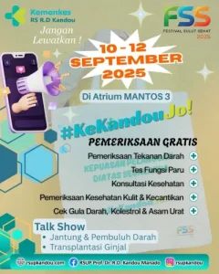 Ayo “Ke Kandou Jo” di Festival Sulut Sehat!
