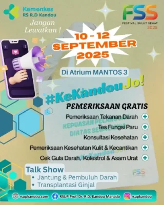 Ayo "Ke Kandou Jo" di Festival Sulut Sehat!