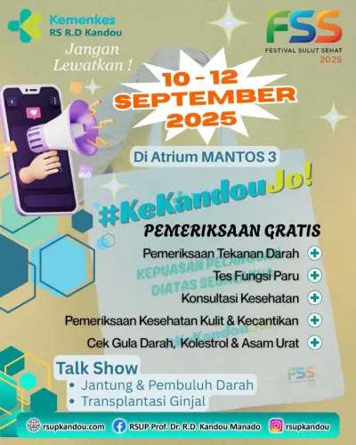 Ayo "Ke Kandou Jo" di Festival Sulut Sehat!