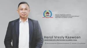 Herol Vresky Kaawoan Resmi Jabat Sekretaris LPM Sulut, Siap Perkuat Pemberdayaan Masyarakat