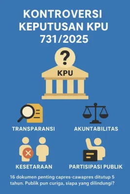 Keputusan Misterius KPU 731/2025: Publik Curiga Ada yang Ditutupi?