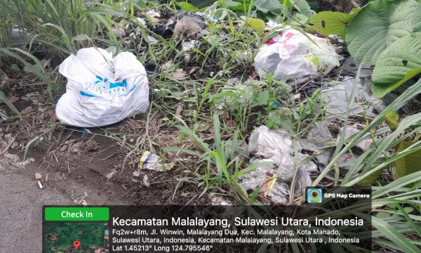 Sampah Liar Cemari Malalayang