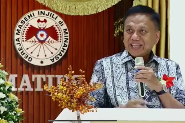 Olly Dondokambey Hadiri HUT ke-2 Jemaat GMIM Matius Pineleng, Serukan Persaudaraan dan Bijak Bermedsos