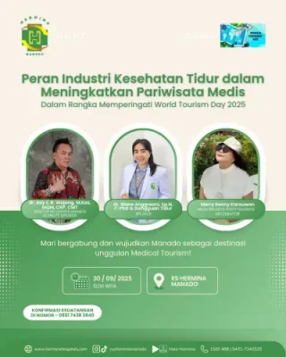Wujudkan Mimpi Sulut Pusat Wisata Medis: RS Hermina Ungkap Potensi Emas Kesehatan Tidur
