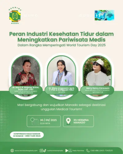 Wujudkan Mimpi Sulut Pusat Wisata Medis: RS Hermina Ungkap Potensi Emas Kesehatan Tidur
