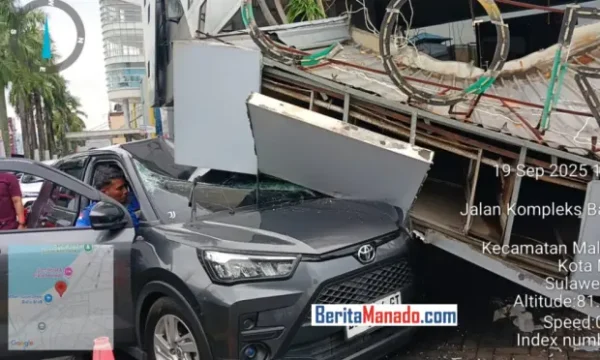 Kesaksian Aipda Yudi Sampelabi Korban Tertimpa Kanopi Corner