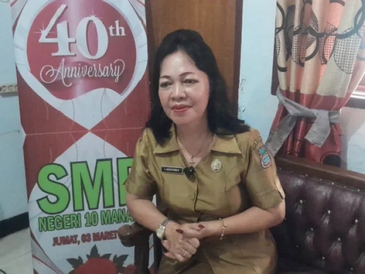 Cerita Kepala Sekolah SMP Negeri 10 Manado, Sukses Cetak Puluhan Siswa Berprestasi Dibilang Seni dan Olahraga