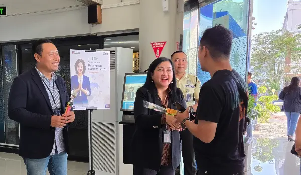 Hari Pelanggan Nasional, BRI Region 16 Sambut Nasabah dengan Cara Istimewa