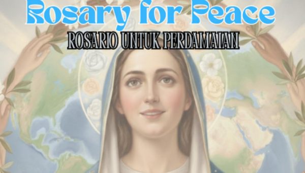 Oktober 2025, Umat Katolik Diajak Berdoa Rosario untuk Perdamaian