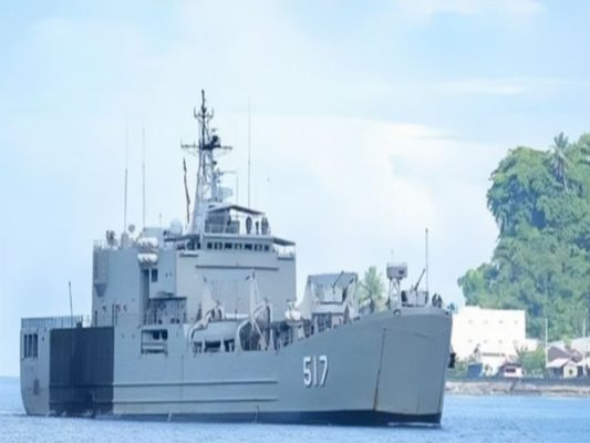 KRI Teluk Ende Akhiri Kunjungan di Kepulauan Sangihe, Gelar Sejumlah Kegiatan Sosial