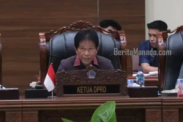 Rapat Paripurna DPRD Sulut, Fransiscus Silangen Dorong Alat Kelengkapan DPRD Optimalkan Kinerja