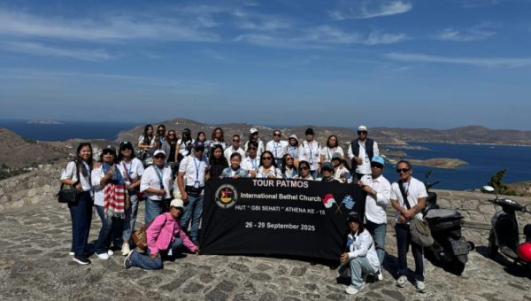GBI Sehati Athena Tour Rohani ke Pulau Patmos di Yunani