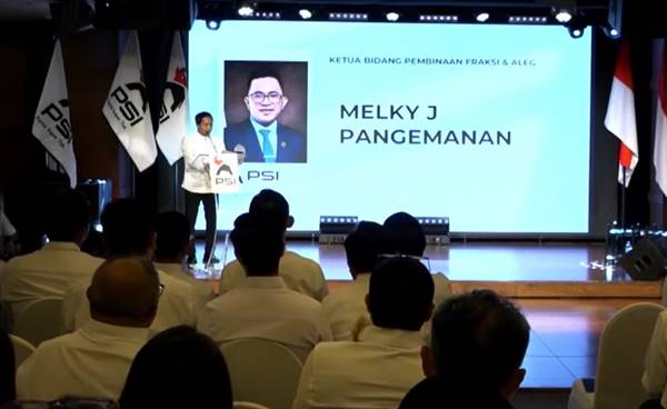 Kaesang Pangarep Umumkan Struktur DPP PSI 2025-2030, Melky Pangemanan Duduk di Posisi Strategis