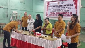 PemDes Amongena Dua Tetap Prioritaskan Warga Penerima BLT Dana Desa