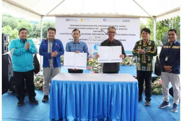 Sinergi BI Sulut dan PLTU Amurang: Dari Limbah Rupiah ke Energi Hijau