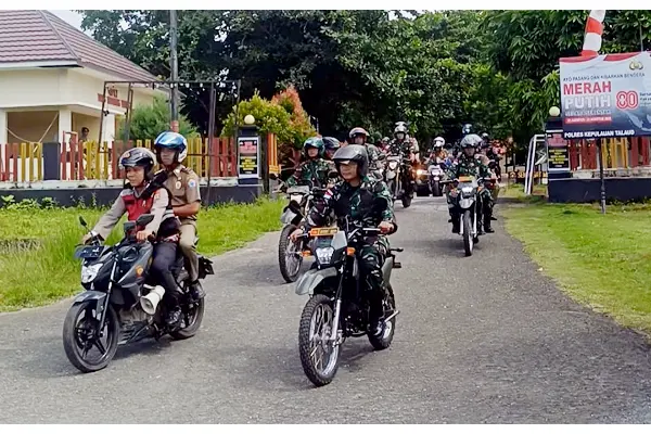 TNI-Polri Gelar Patroli Gabungan di Talaud Jaga Keamanan Perbatasan NKRI