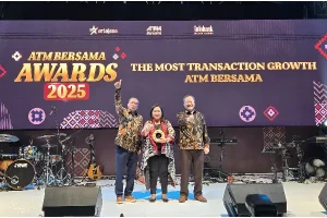 ATM Bersama Award 2025: BRI Bawa Pulang Dua Penghargaan Bergengsi